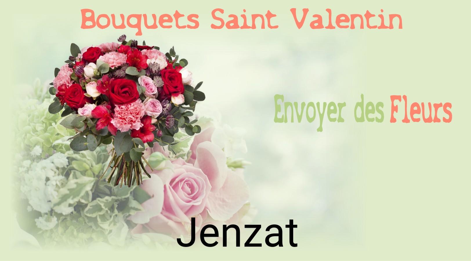 Roses de Saint-Valentin livrées à Jenzat